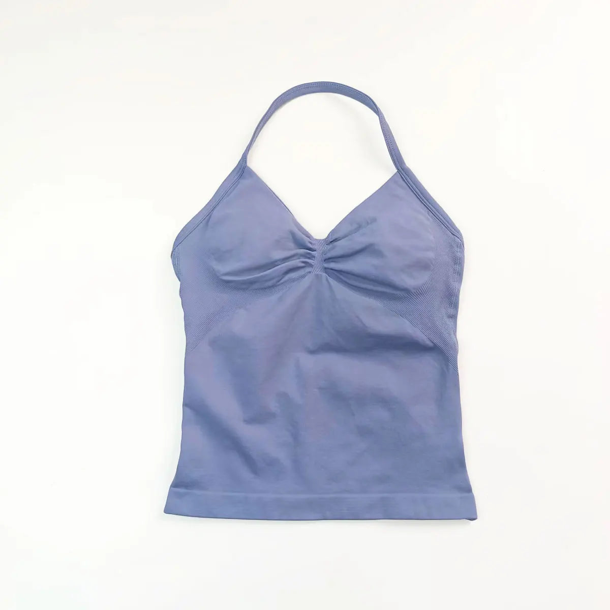 NCLAGEN Impact Longline Trägertop Sport Yoga Weste Damen Fitness Tank Top Gym Schöner offener Rücken BH Laufen Workout Neckholder