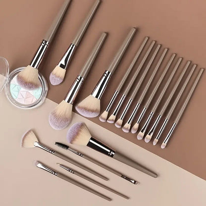 Professionelles 3-20-teiliges Make-up-Pinsel-Set, weiche, flauschige Foundation-Lidschatten-Concealer-Verblendpinsel, Rougepinsel Kabuki Damen Beauty Tool