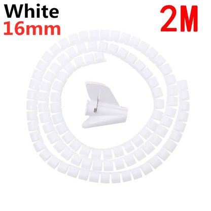 Flexible Spiral Cable Wire Protector 1M/2M - 10/16mm