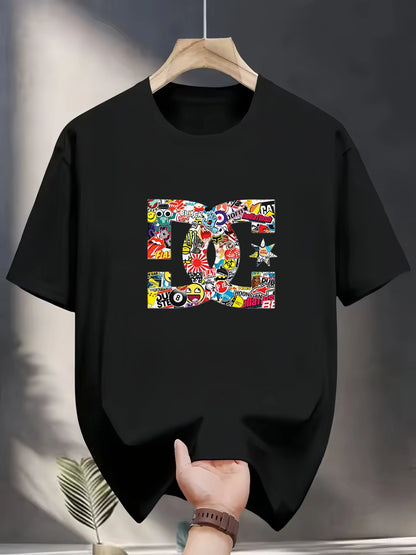 Sommersportbekleidung und lässige Mode-T-Shirts für Damen und Herren 2025, kreative Rundhals-Oberteile mit Schriftzug für Damen und Herren