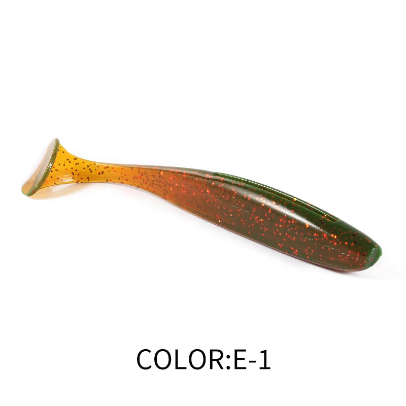 2021 Supercontinent shiner 50mm 75mm 100mm Fishing Lures soft Artificial Bait easy for hooking up big pike
