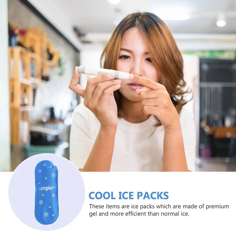 1/3pcs Thermal Insulated Medicla Cooler Travel Case Ice Pack Pill Protector Cold Gel Insulin Cooling Bag