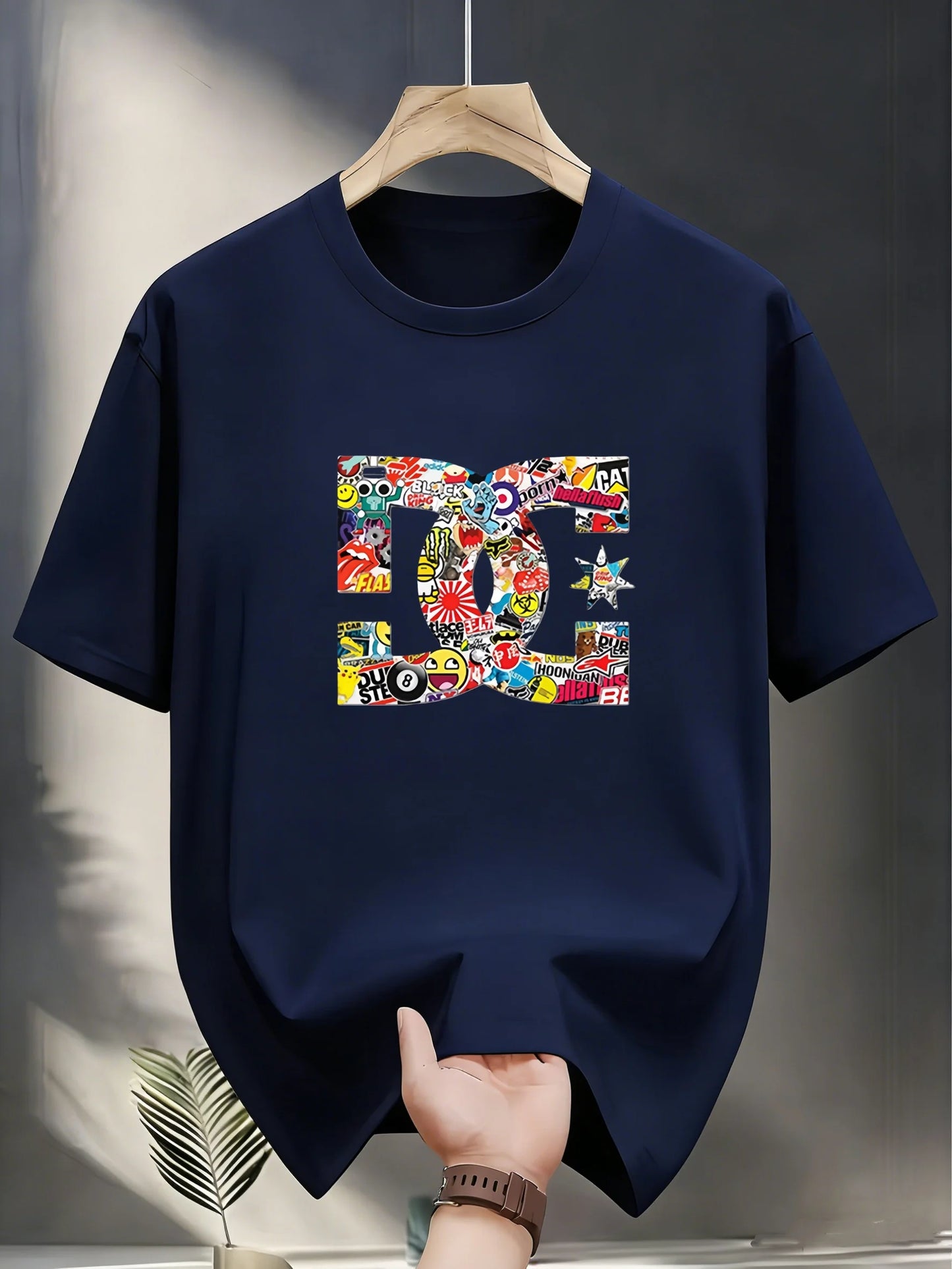 Sommersportbekleidung und lässige Mode-T-Shirts für Damen und Herren 2025, kreative Rundhals-Oberteile mit Schriftzug für Damen und Herren