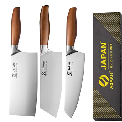 Professional Japanese Kitchen Knives Santoku Knife Stainless Steel Fish Fillet Slicing Meat Cleaver Chef Knife Cooking Tools
