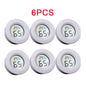 4PCS LCD Digital Thermometer Hygrometer Indoor Room Electronic Temperature Humidity Meter Sensor Gauge Weather Station Home ﻿