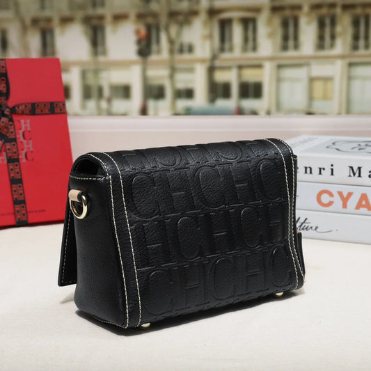 Light Luxury Carolina Herrera Brand Fashion Women's Crossbody Bag Small Square Bag  Shoulder Bag Sophisticated Style