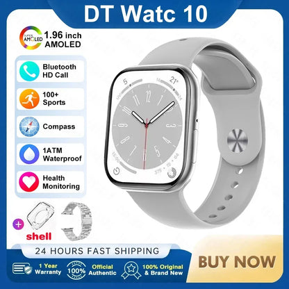 DT Watch 10 Smart Watch AMOLED 4GB Music BT Call