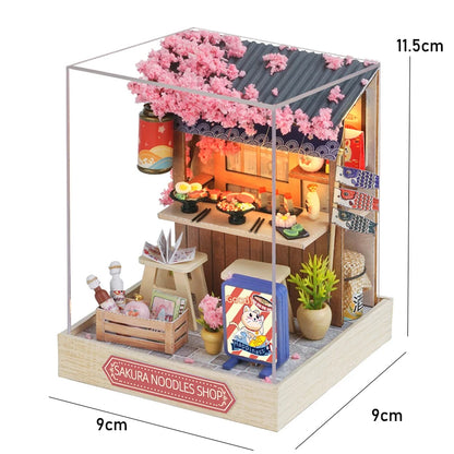DIY Miniature Doll House 3D Puzzle Building Model Kit