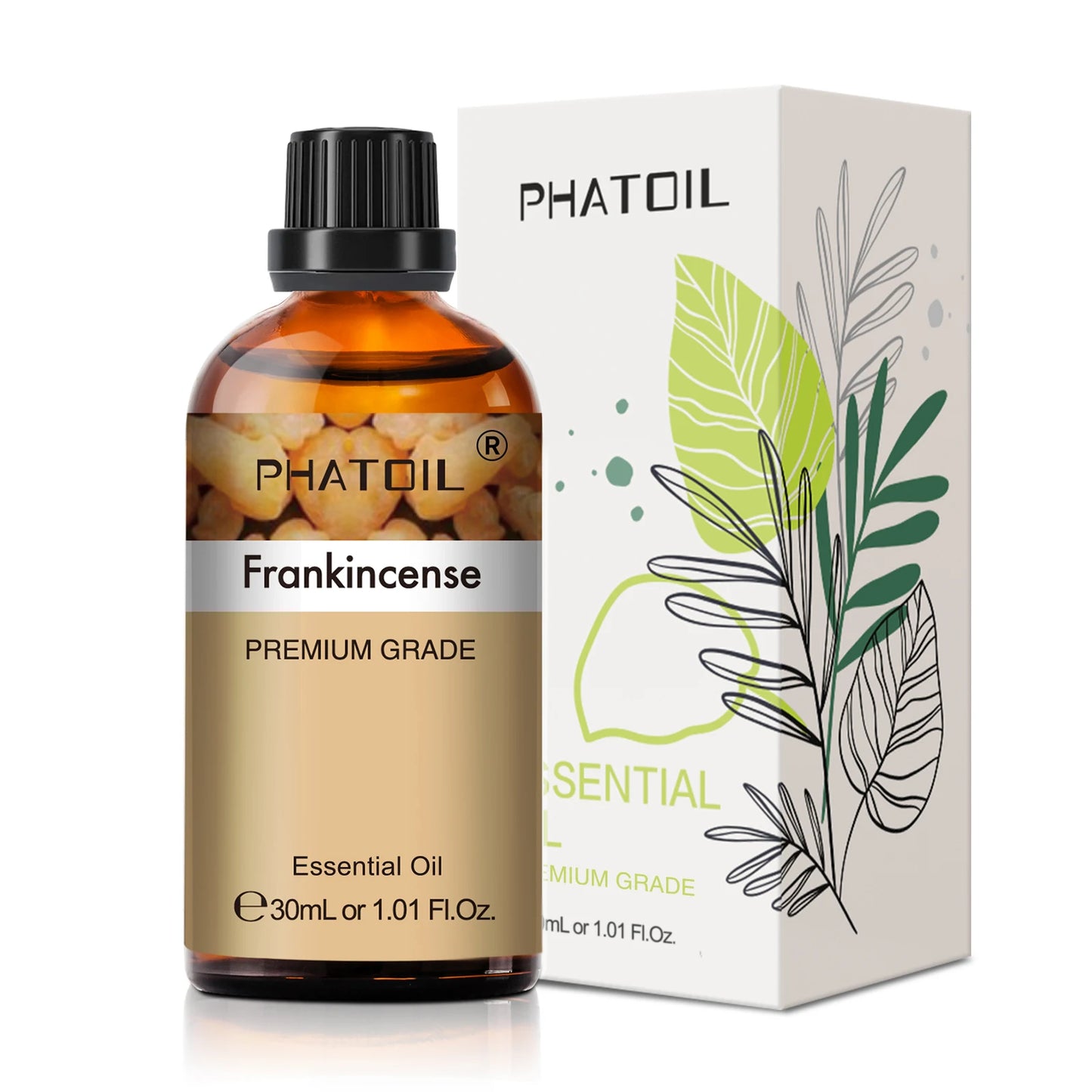PHATOIL 1 Stk. Ätherisches Aromatherapieöl 30ml Zitrone Eukalyptus Lavendel Bergamotte Jasmin Wacholder Rose Vanille Ätherisches Aromaöl