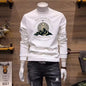 Men's Cotton Long Sleeve Heavy Tshirt Sweater