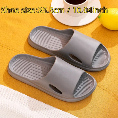 Non-Slip EVA Slides – Lightweight Open Toe Quick-Dry Slippers