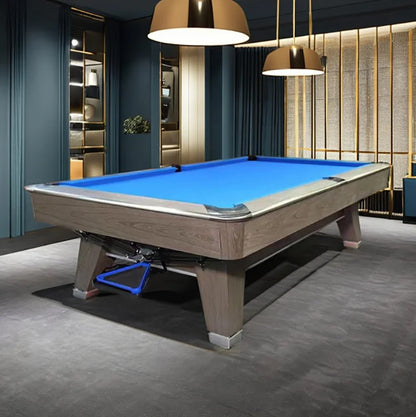 Professioneller Wettbewerb Amerikanischer 9-Ball Billardtisch Export Schiefer gewerblich mit automatischem Ballrücklauf 9-Fuß Billardtisch