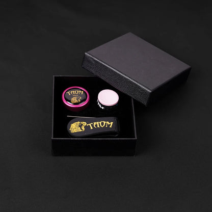 TAOM Chalk V10/Pyro/Soft Round Chalk Billiard Chalk Case Professional Pool Snooker Chalk Holder  Billiards Accessories
