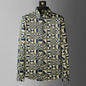 Teglex Men's Slim Lapel Long Sleeve Shirt 6XL