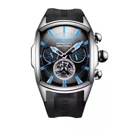 Reef Tiger Tourbillon Automatic Watch – Wine Barrel