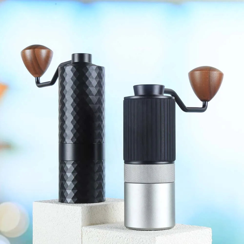 HAVMORE Upgrade Manuelle Kaffeemühle CNC Professionelle Edelstahl Diamant Einstellbare Manuelle Kaffeebohnenmühle