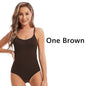Drop Shipping Damen Sexy Shapewear Nahtlos Schlankmachender Po-Former Shaper Glättender Bodysuit Offener Schritt Hochelastische Bodysuits