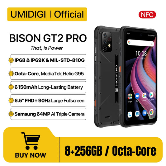 UMIDIGI BISON GT2 PRO Rugged Smartphone