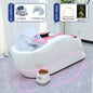 XinSheng Professional Electric Massage Bed Head SPA Salon Massage Table Hair Washing Fumigation Beds Barber Shop Smart Furniture