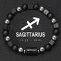 12 Zodiac Bracelets Natural Stone Cancer Virgo Leo Libra Bracelet Couples Friendship Gifts Bracelets Jewelry pulsera hombre