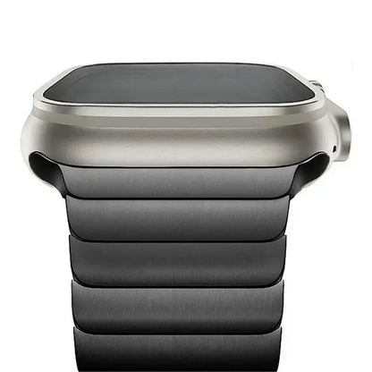 Luxuriöses Edelstahlarmband für Apple Watch Series 10 9 8 7 46mm 45mm 41mm Gliederarmband Iwatch Ultra 2 49mm IWatch Metallarmband