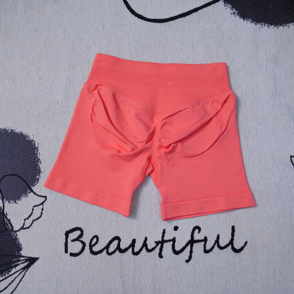 df Dynamic Shorts 4.5" Women's Seamless Yoga Shorts High Waisted Butt Lifting Breathable Workout Gym Running Comfort