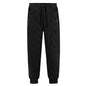 YJKVUR Winter New Oversize Pants Men Windproof Warm Fleece Liner Drawstring Trousers Casual Comfortable Plus Size Sweatpants