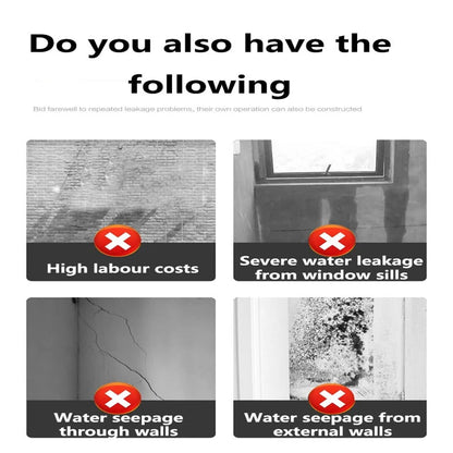 100g/300g/500g Invisible Waterproof Agent Transparent Sealing Coating Leak-Free Sealant Home Toilet Repair Tool