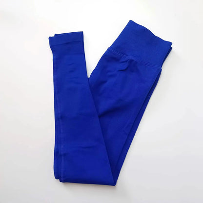 NCLAGEN Impact Leggings Damen Nahtlose Sport Yoga Hosen Niedrig Gerippter Bund Fitnessstudio Kleidung Fitness Workout Leggings Scrunch Butt Strumpfhose
