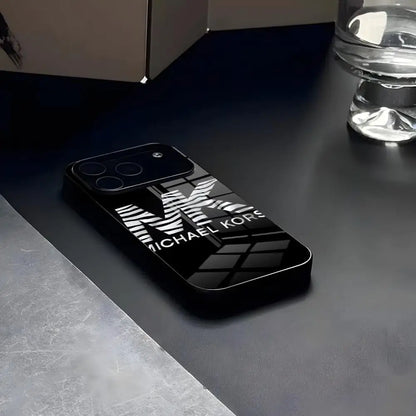 MINISO-Frauen Luxus Gehärtetes KORS-M Handyhüllen-Glas Für IPhone17 Air 16 15 17 14 Pro Max 13 12 11 X XS XR Plus Für Samsung S 25