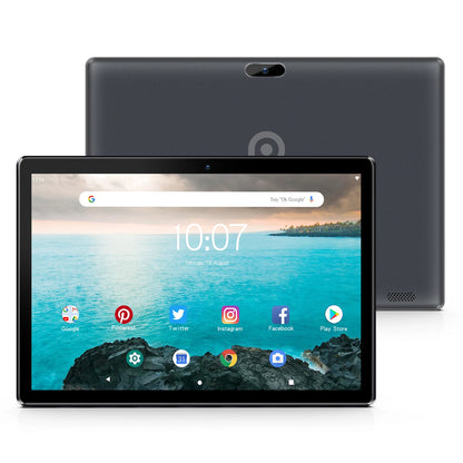 PRITOM 10 Zoll Tablet PC mit SIM-Slot Android 13 64 GB Quad Core Touchscreen WLAN GPS Unterstützung 3G Telefonanruf