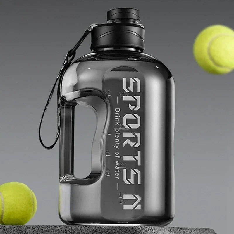 Sports Water Bottle 1.7L/2.7L Gym Cycling Portable