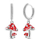 925 Sterling Silver Hoops Earrings Hypoallergenic Hoops Earrings With Zirconia Fashion High Quality Jewelry for Women Girls