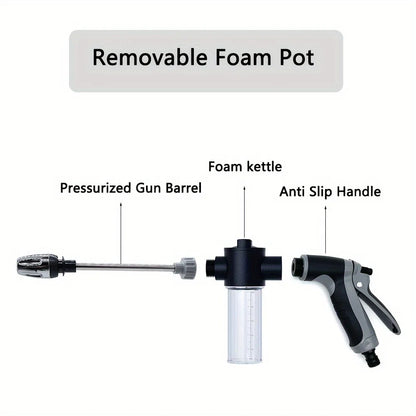 High-Pressure Car Wash Water Gun & Garden Nozzle