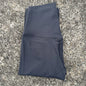 Solid Color Back Waist Pocket High Waist Yoga Legging Women Sport Cropped Pants Butter Athletic Gym Comprehensive Training Jog