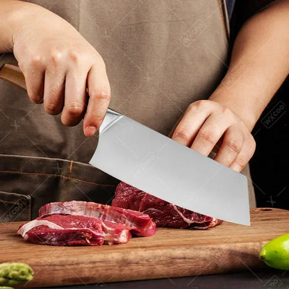 Professional Japanese Kitchen Knives Santoku Knife Stainless Steel Fish Fillet Slicing Meat Cleaver Chef Knife Cooking Tools