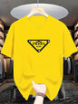 Milan Fashion Men's Luxury Printed Cotton T-Shirt