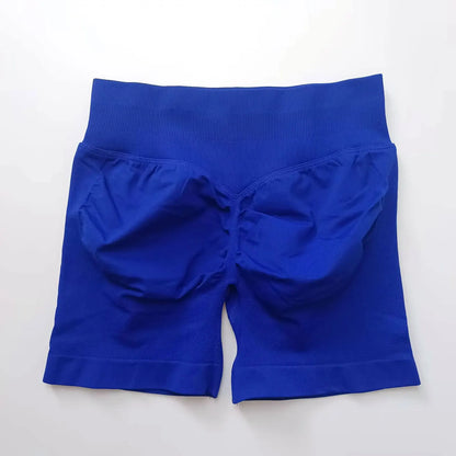 Women's 4.5" Biker Shorts | Scrunch Butt Seamless Yoga Gym Leggings