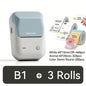 NIIMBOT B1 Portable Thermal Printer With Tapes 2 Inch Adhesive Label Printer Mini Bluetooth Sticker Maker Support Smartphones PC