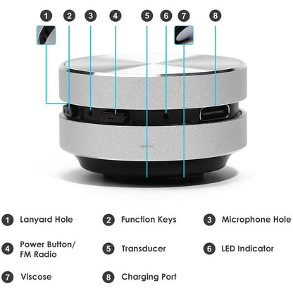 2025 Hot Bone Conduction Speaker Bluetooth-Compatible TWS Wireless Stereo Sound Hummingbird Speaker Dropshipping Wholesale
