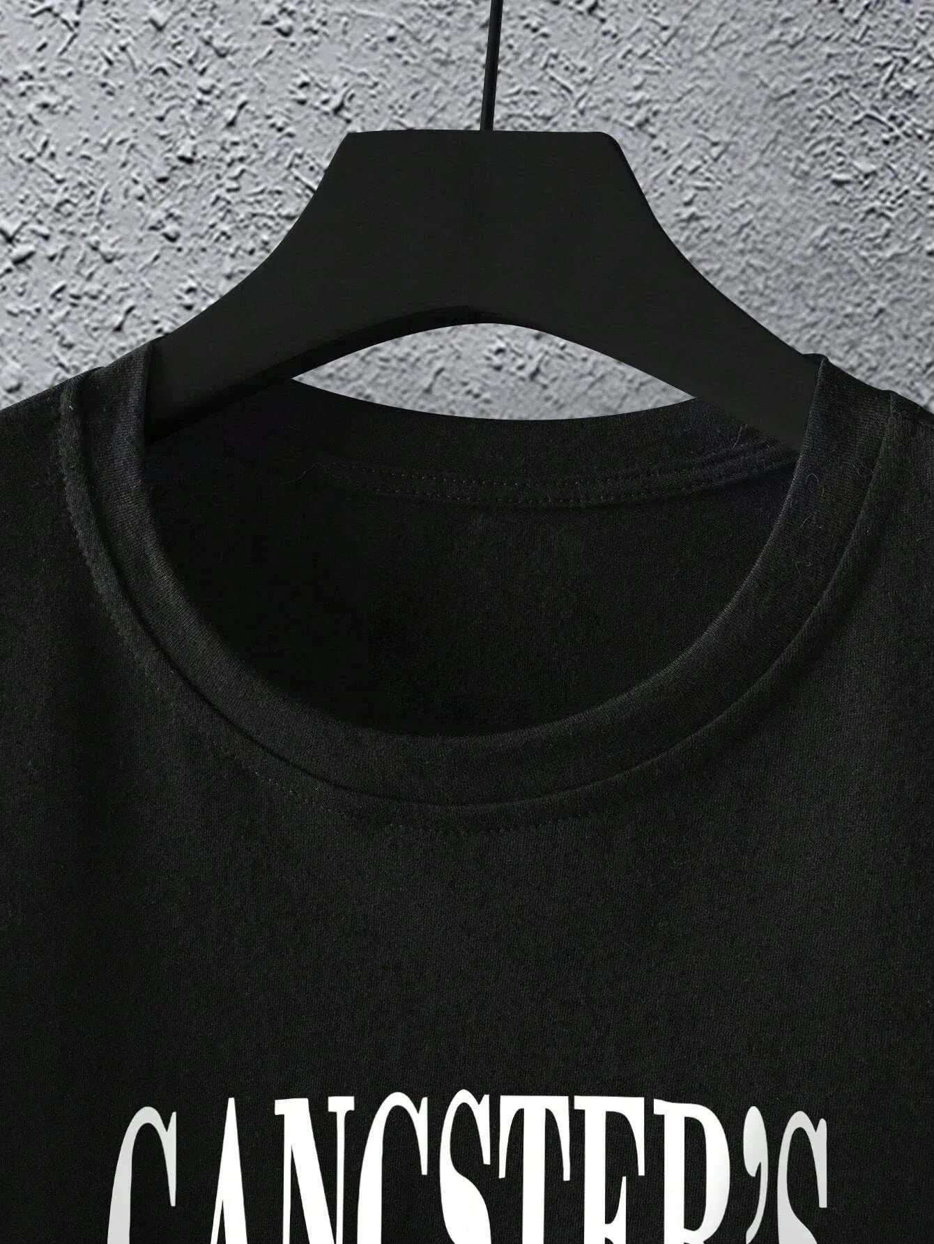 Heiß begehrtes neues Herren T-Shirt mit Porträtmuster, aus Polyester, Hip-Hop, luxuriös, atmungsaktiv, Rundhals, Outdoor, Street Casual Top