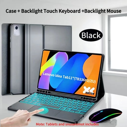 Case for  Lenovo Idea Tab 11-inch TB336FU/ZU, Wireless Bluetooth Keyboard cover for Lenovo Idea Tab 11-inch,Removable keyboard