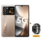 Smartphone 5G Cubot X100, Android 15, Dimensity 7025, 6nm, 2.5GHz, 6,88-Zoll-Bildschirm, 16GB (8+8), 256GB, 64MP Kamera, 5100mAh Akku