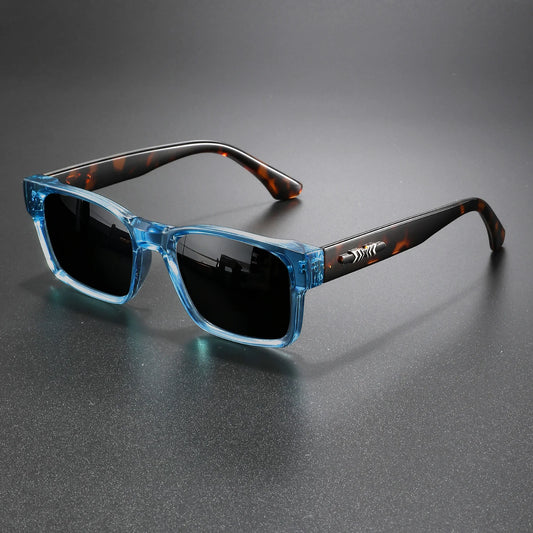 Sunglasses - Square Protective Frame, UV400 Unisex Outdoor Casual