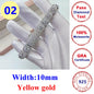 10mm Full Moissanite Diamond Cuban Chain Bracelet Hip Hop Jewelry S925 Silver Bracelets Pass Tester with Gra for Men Women