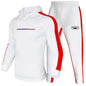 2025 Hot Sale Men Tracksuit Hoodie + Pants 2piece Autumn Training Sports Set Paris Printed Sweatshirt Sportswear Men's Clothes