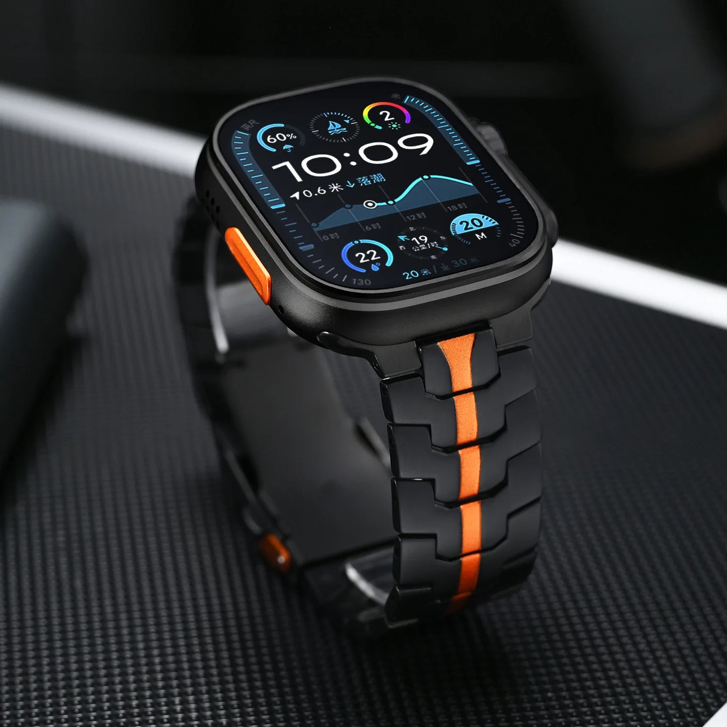 Ultra 3 2 Titanium Color Strap For Apple Watch 49mm 46mm 45mm 44mm 42mm Metal Band iWatch 11 10 9 SE 3 Stainless Steel Bracelet
