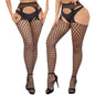Plus Size Fishnet Garter Belt Bodysuit Tights XXL
