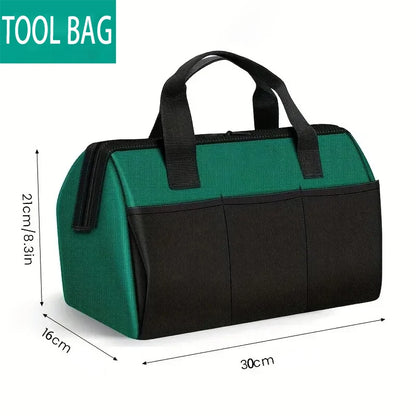 Upgrade 23inch Heighten large capacity Tool Bag Thickened 1680D Oxford Waterproofed Wear-Resistant Electrician Storage Toolkit