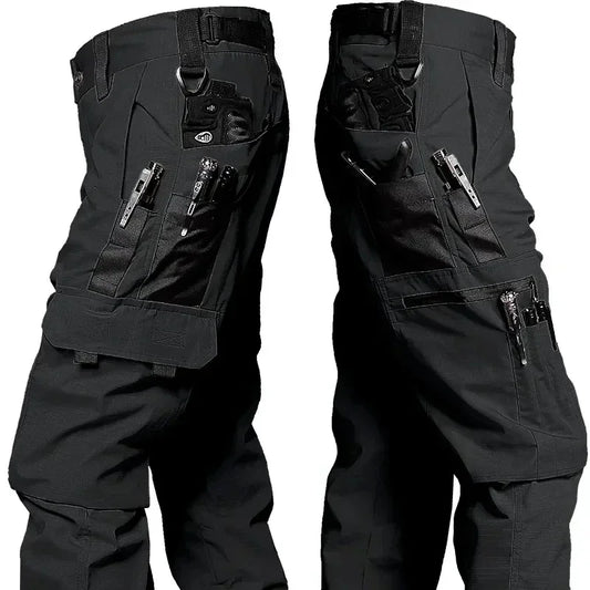 Men's Tactical Cargo Pants – Waterproof Multi-Pocket Hiking
